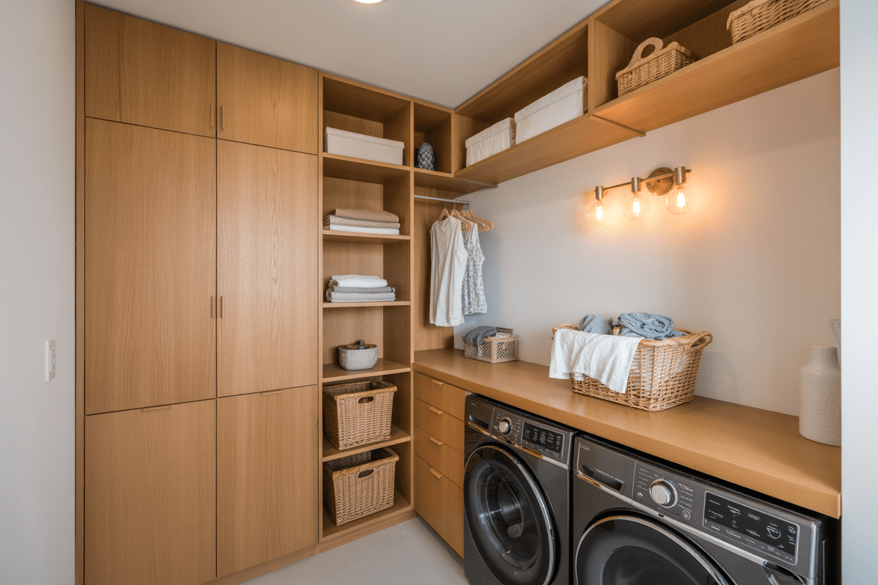 13 Clever Laundry Room Design Ideas to Maximize Small Spaces - DWELL ...