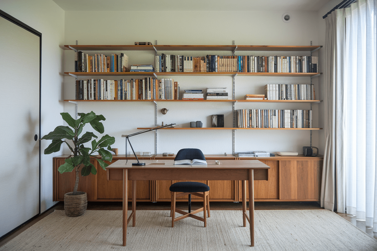 Japandi Home Office Ideas