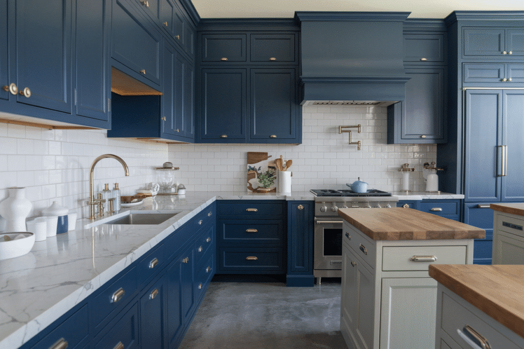 Trendy Kitchen Cabinet Color Ideas