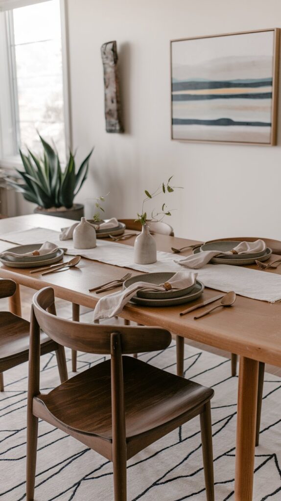 Casual dining room table