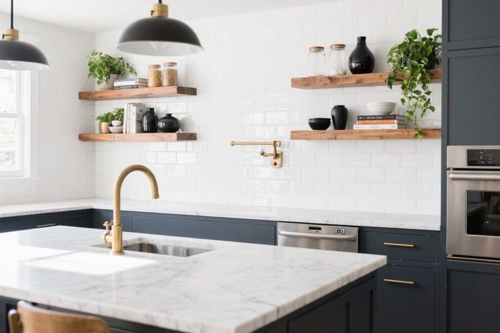13 Trendy Kitchen Shelf Ideas That Will Elevate Your Cooking Space—you’ll Want Them All