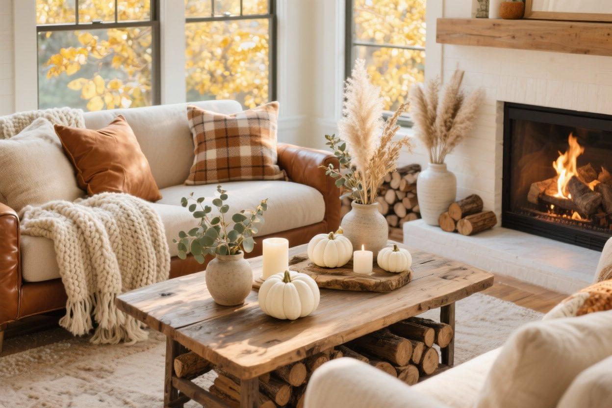 15 Cozy Fall Living Room Ideas You’ll Want to Copy This Weekend